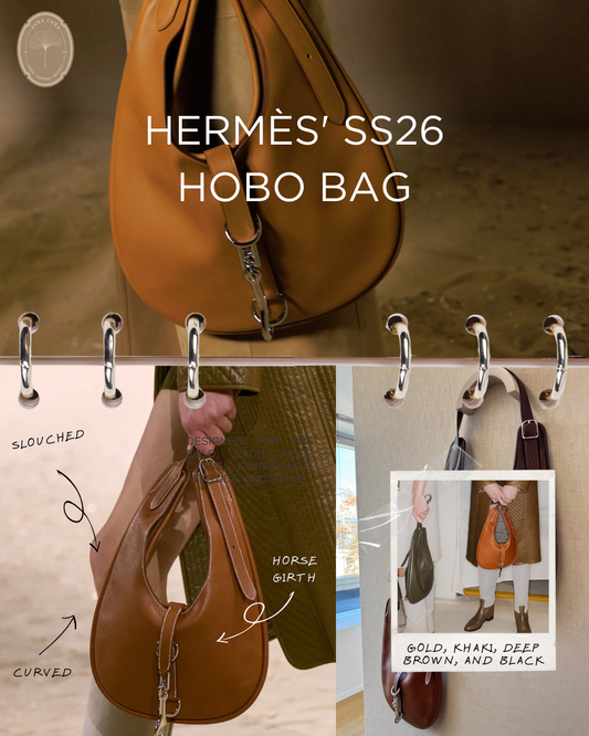 The Hermès SS26 Equestrian Hobo: How to Cultivate the Effortless Luxury Aesthetic