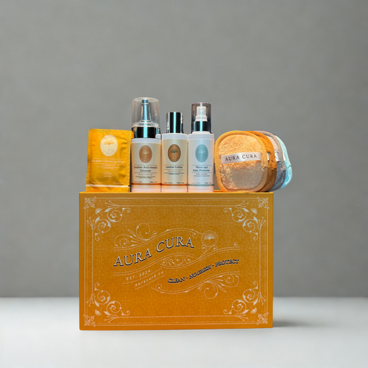 Leather Deluxe Bundle - Luxury Handbag Care | Aura Cura